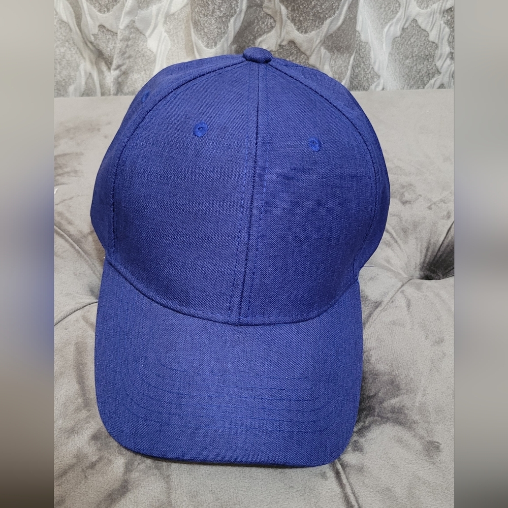 Denim Baseball Cap | Classic Adjustable Hat | Blue